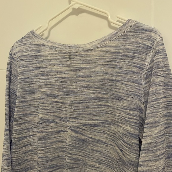 Akemi + Kin (Anthro) Ezri Asymmetrical Space Dye Lightweight Tunic Top - Picture 6 of 8